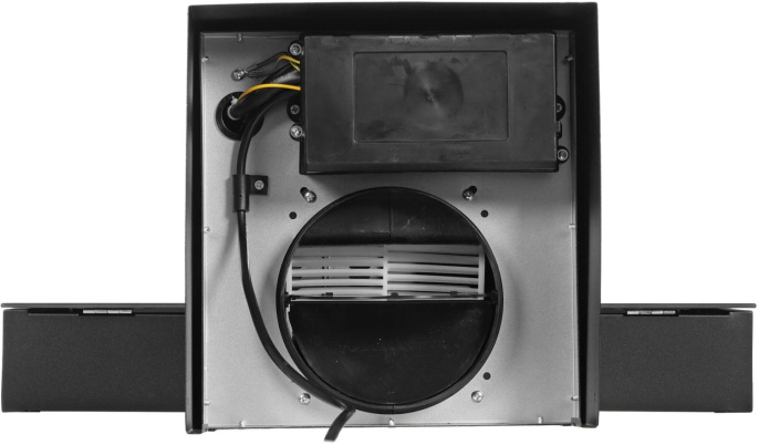 Вытяжка каминная HAIER HVX-W682CB,  сенсорное управление,  черный [td0044973ru]
