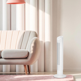 Вентилятор напольный COOLFORT CF-2008, белый