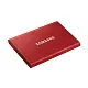 Тведотельный накопитель SSD Samsung T7 External 1Tb (1024GB) RED TOUCH USB 3.2 (MU-PC1T0R/WW)