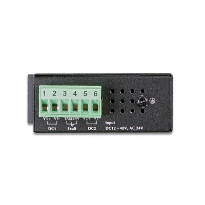 ISW-500T коммутатор для монтажа в DIN рейку PLANET. IP30 Compact size 5-Port 10/100TX Fast Ethernet Switch (-40~75 degrees C)