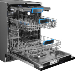 Посудомоечная машина встраив. Hyundai HBD 6105 2100Вт полноразмерная нержавеющая сталь инвертор