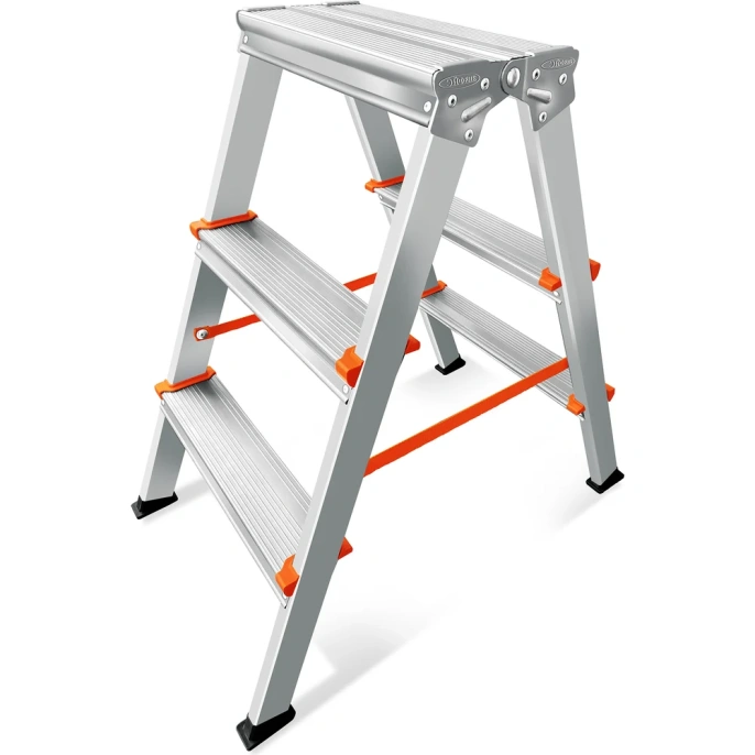 Алюминиевая cтремянка Эйфель Библио 80 - 203