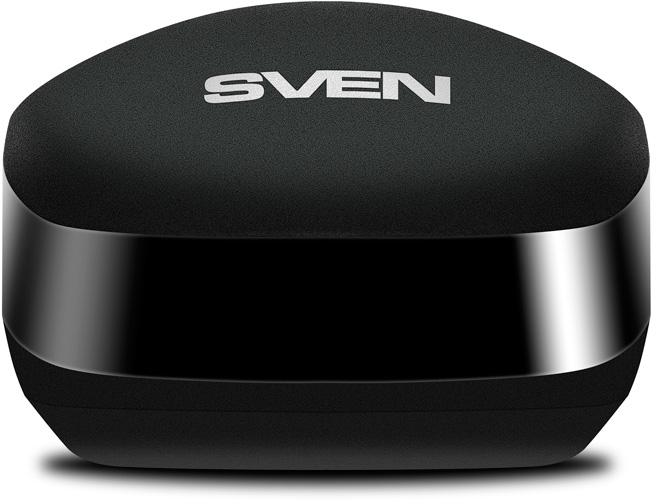 Беспроводная мышь SVEN RX-260W чёрная 2,4 GHz, 3+1кл. 800/1200/1600DPI, блист. SV-018160