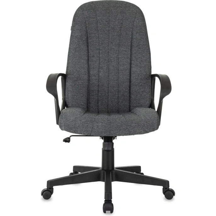 Кресло руководителя Gigant серое, сетка, ткань, крестовина пластик, 120 кг GCH-13