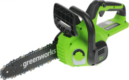 GreenWorks G24CS25K4 Цепная пила аккумуляторная , 24V, 25см, c АКБ 4Ач и ЗУ [2007707UB]
