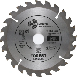Диск пильный TRIO-DIAMOND 150x22.23x24Т Forest Long Life FLL812