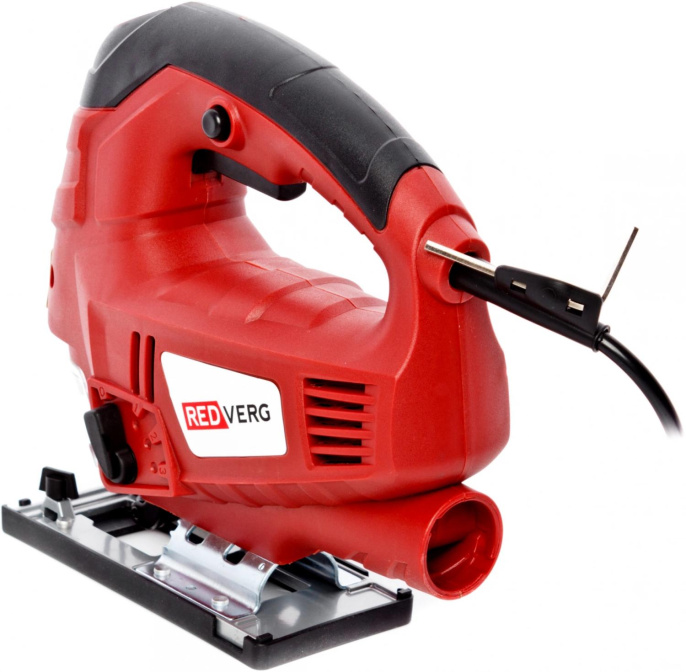 Лобзик RedVerg RD-JS850-100C +3пил. 850Вт 3000ходов/мин от электросети кейс в комплекте