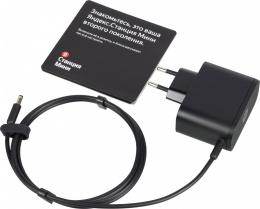 Умная колонка Яндекс Станция Мини SPEAKER MINI 2.0 Черная BLACK YNDX-00021K YANDEX