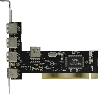 Контроллер ExeGate EXE-352 (OEM) PCI USB2.0 4 port-ext 1 port-int EX281227RUS