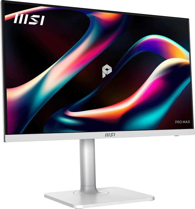 Монитор MSI 27" Pro MAX 271QPHW E14 белый IPS LED 4ms 16:9 HDMI M/M матовая HAS Piv 1500:1 300cd 178гр/178гр 2560x1440 144Hz DP Quad 2K 1440p USB 5.85кг (9S6-3PF54H-021)