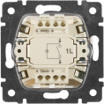 Выключатель Legrand Valena 1-клавишный, с индикацией, установка скрытая, IP20, белый [774410]