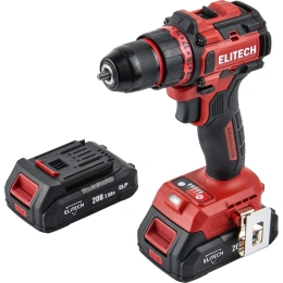 Дрель аккумуляторная Elitech ДА 20БЛ2 (E2201.045.01) 205673