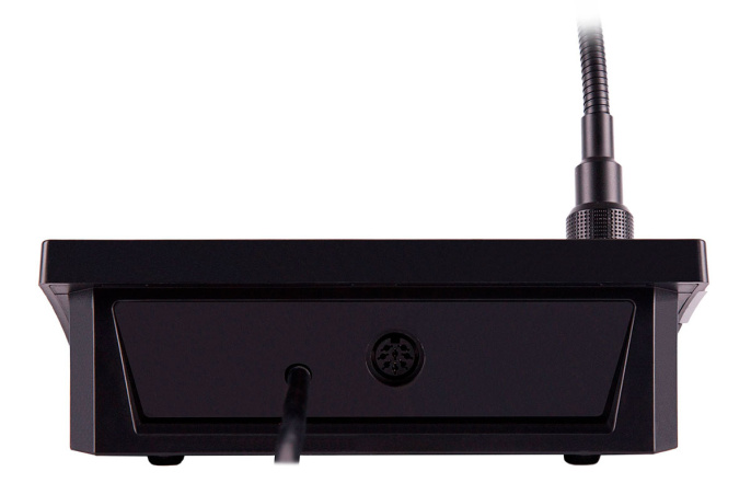 Пульт делегата для конференц-системы Roxton RC-100CB LCD дисплей 1.4", индикаторное кольцо, черный