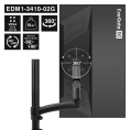 Кронштейн для монитора 13"-34" настольный ExeGate EDM1-3410-02G (газовая пружина, VESA 75x75, 100x100, макс.нагрузка 10 кг, наклон -90°/+90°, поворот -90°/+90°, вращение 360°, 2 способа крепления: сквозное и струбцина, цвет черный) EX300163RUS