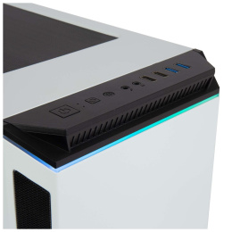 Корпус ATX HIPER PW81, Midi-Tower, без БП,  белый