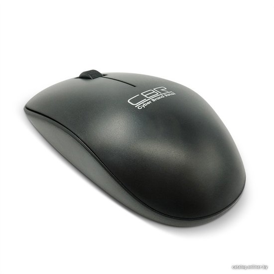 Мышь беспроводная CBR CM 410 Black,, оптическая, 2,4 ГГц, 1000 dpi, 3 кнопки и колесо прокрутки, выключатель питания, цвет чёрный