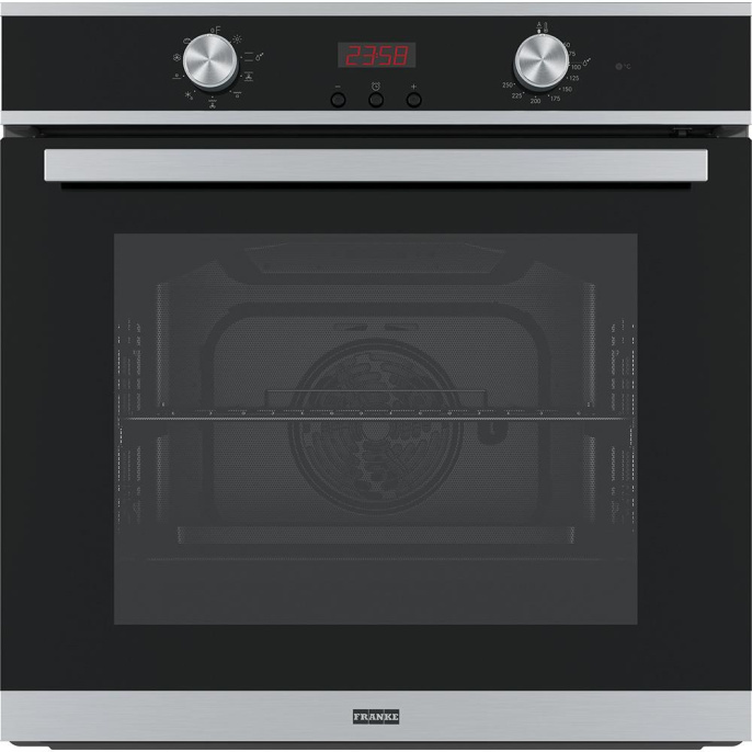 Духовой шкаф Franke FSM 86 HE XS/ Best, Электрический духовой шкаф, 60 см, серия SMART, 71л, 9 функций, цифровой дисплей, нержавеющая сталь/черный 116.0605.988