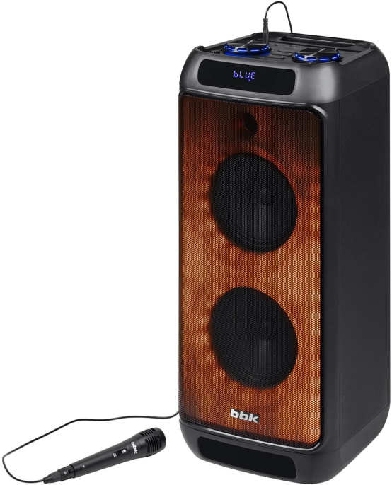 Колонка портативная BBK BTA7030, 40Вт, черный [bta7030 (b)]