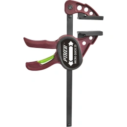 Быстрозажимная струбцина Piher Quick-Micro 20*5.5см 250N 25кг, 2шт М00016047