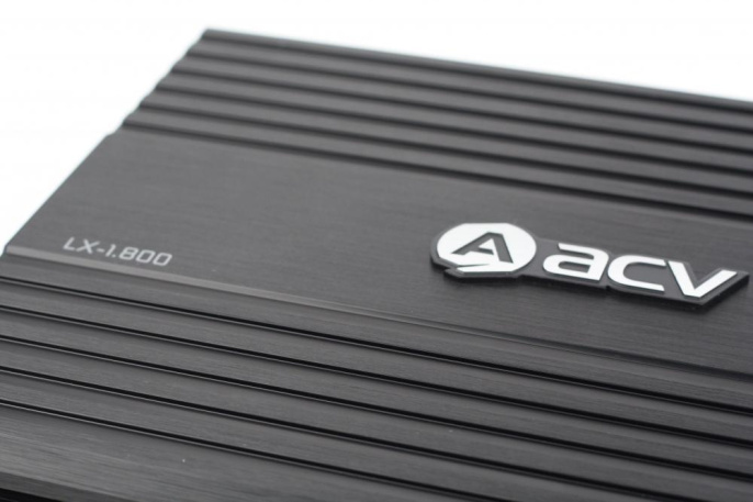 Усилитель автомобильный ACV LX-1.800,  черный [26658]