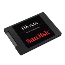 Флеш-накопитель SanDisk 2.5" SATA SSD Plus 480Gb. Цвет: черный SDSSDA-480G-G26