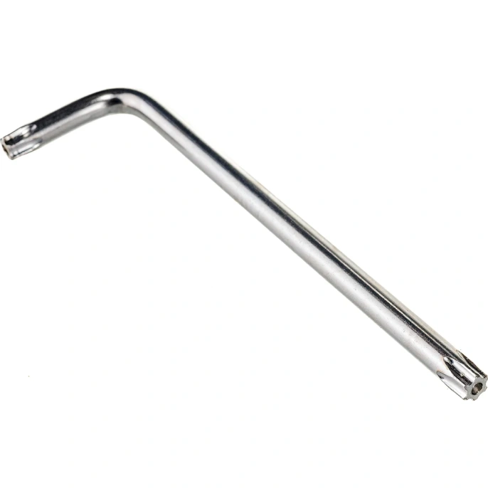 Набор удлиненных имбусовых ключей Tamper-Torx, 9 шт: TT T10-T50, 45Х, закаленные, никель СИБРТЕХ 12322