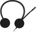 Гарнитура Jabra Evolve 20 UC Duo, для контактных центров, накладные, проводные, черный [4999-829-209]