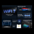 Wi-Fi роутер MERCUSYS MR25BE,  Wi-Fi 7,  BE3600,  2.4/5ГГц, 3 LAN,  черный