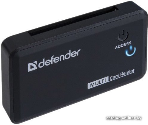 Defender Универсальный картридер Optimus USB 2.0, 5 слотов 83501