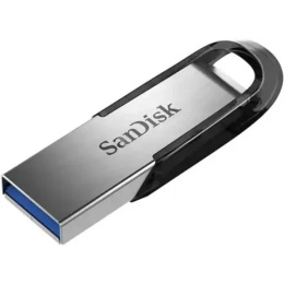 Флешка USB Sandisk Cruzer Ultra Flair 32ГБ, USB3.0, серебристый и черный [sdcz73-032g-g46]