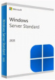Microsoft Win Server Std 2025 64-bit English 1pk DSP OEI DVD 16 Core P73-08538