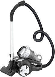 Пылесос Vitek VT-CV1230 2200Вт черный/серебристый