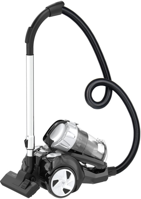 Пылесос Vitek VT-CV1230 2200Вт черный/серебристый