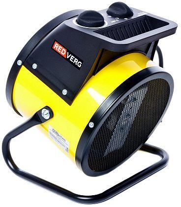 Электрическая тепловая пушка REDVERG RD-EHC3,  3кВт, желтый