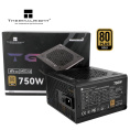 Блок питания ПК/ Power Supply Thermalright, 750W 80+ Gold ATX, 3.0, PCIe 5.0, Non-modular, 1x24 20+4 pin, 1xCPU 8 4+4 pin, 2xPCIe*2 8 6+2 pin, 5xSATA3, 1x12+4pin 12VHPWR PCIe 5.0 12+4pin 600mm , 3xMOLEX4pin, Active, 120x120mm, 150x140x86mm, APFC, black (T