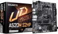 Материнская плата Gigabyte A520M S2HP Soc-AM4 AMD A520 2xDDR4 mATX AC`97 8ch 7.1 GbLAN RAID+VGA+HDMI+DP