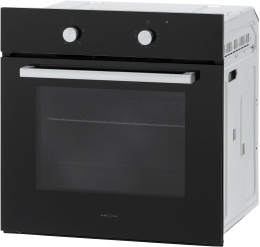 Духовой шкаф электрический Krona Pronto 60 BL G2,  56л,  дверца с 3 стеклами,  черный