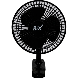 Настольный бытовой вентилятор RIX RDF-1500WB Black 49791