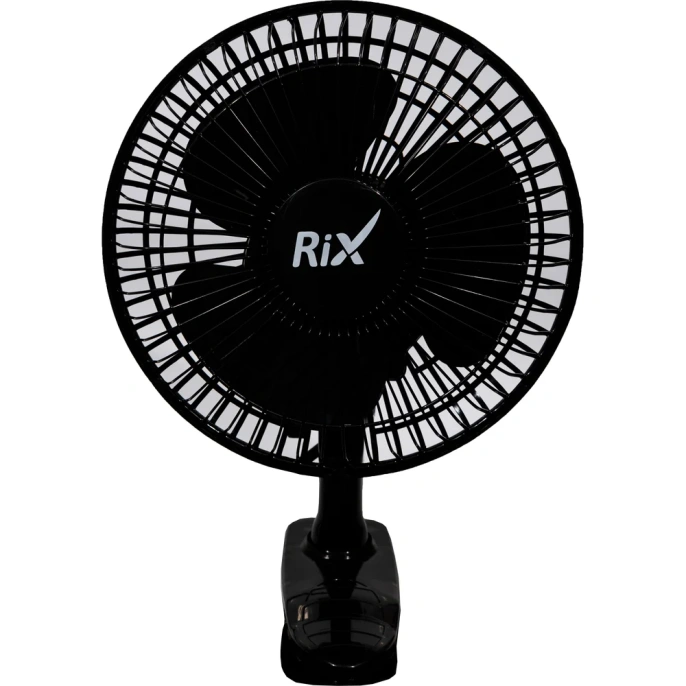 Настольный бытовой вентилятор RIX RDF-1500WB Black 49791