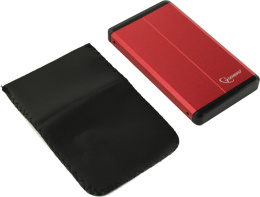 Внешний корпус 2.5" Gembird USB 3.0 SATA металл, красный EE2-U3S-2-R