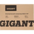 Электрический конвектор 1 кВт Gigant GECS-1 MT
