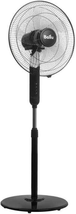 Вентилятор напольный Ballu BFF-907 45Вт скоростей:3 черный