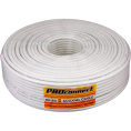 PROconnect 01-2206 Кабель коаксиальный RG-6U, 75Ом, Cu/Al/Cu, 48%, 100м, INDOOR, белый