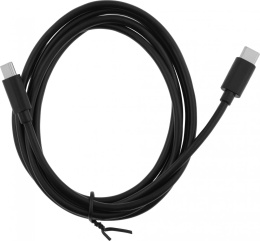 Кабель KINGPRICE KP-USBCC-3A-1.5m,  USB Type-C (m) -  USB Type-C (m),  1.5м,  3A,  черный