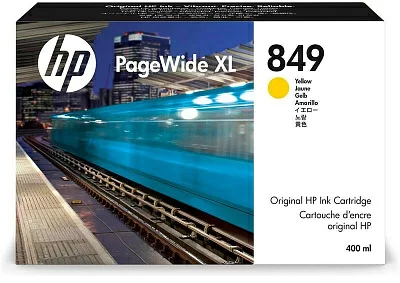 Картридж Cartridge HP 849 для PageWide XL 3900 MFP, желтый, 400 мл
