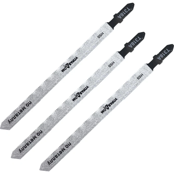 Полотна для электролобзика EU-хвостовик, тип Т318A, 3 шт Управдом 4100002568