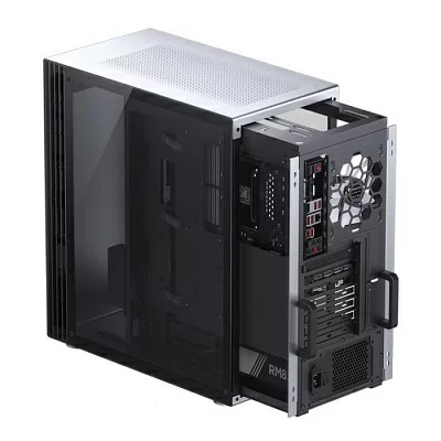 Корпус JONSBO U6 Silver без БП, боковые панели из закаленного стекла, mini-ITX, micro-ATX, ATX серебристый