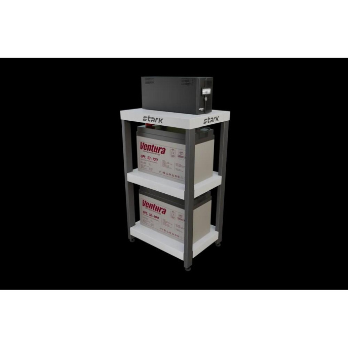 ИБП STARK SC 600 {600ВА/360Вт, Line-Interactive, Напольный, 140-300В, 2 х ЕВРО, синт синус, БЕЗ АКБ - внешняя батарея 1 от 40-200Ач}