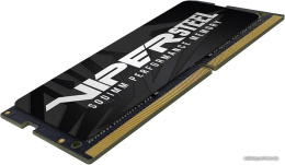 Оперативная память Patriot Viper Steel 8ГБ DDR4 SODIMM 3200 МГц PVS48G320C8S 8 ГБ, 1 модуль DDR4 SO-DIMM, частота 3200 МГц, CL 22T, тайминги 22-22-22-52, напряжение 1.35 В