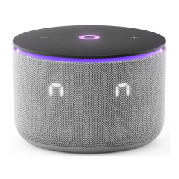 Умная колонка ЯНДЕКС Станция Мини 3 Про, 18Вт, с Алисой, серый Zigbee [yndx-00059gry]